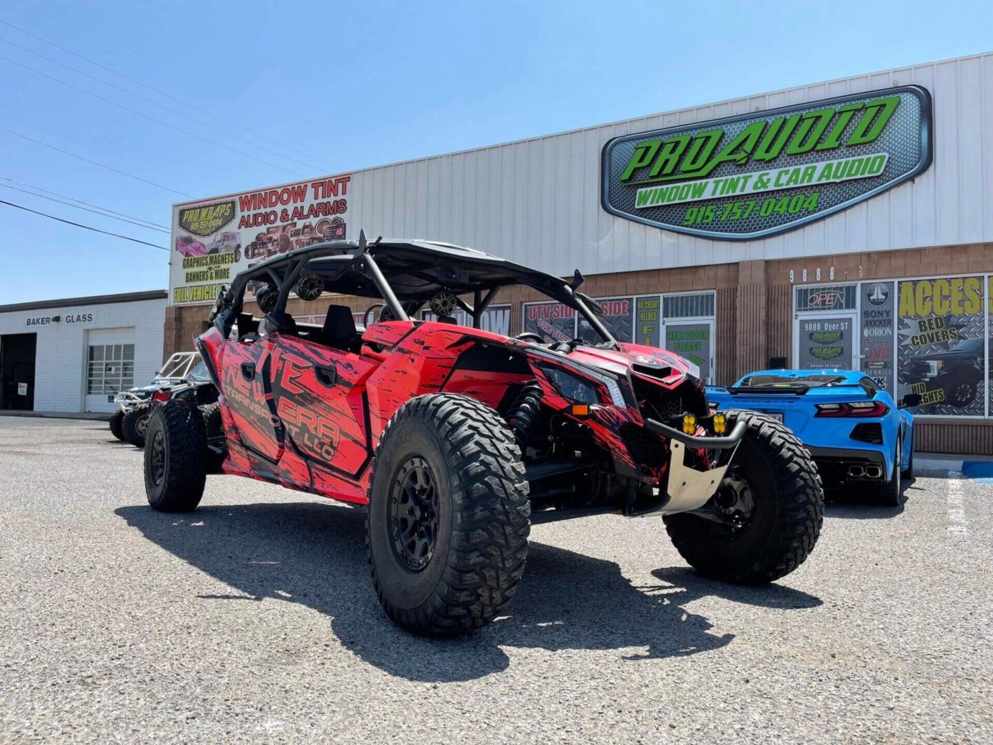 Updated RZR In Red and Black Color