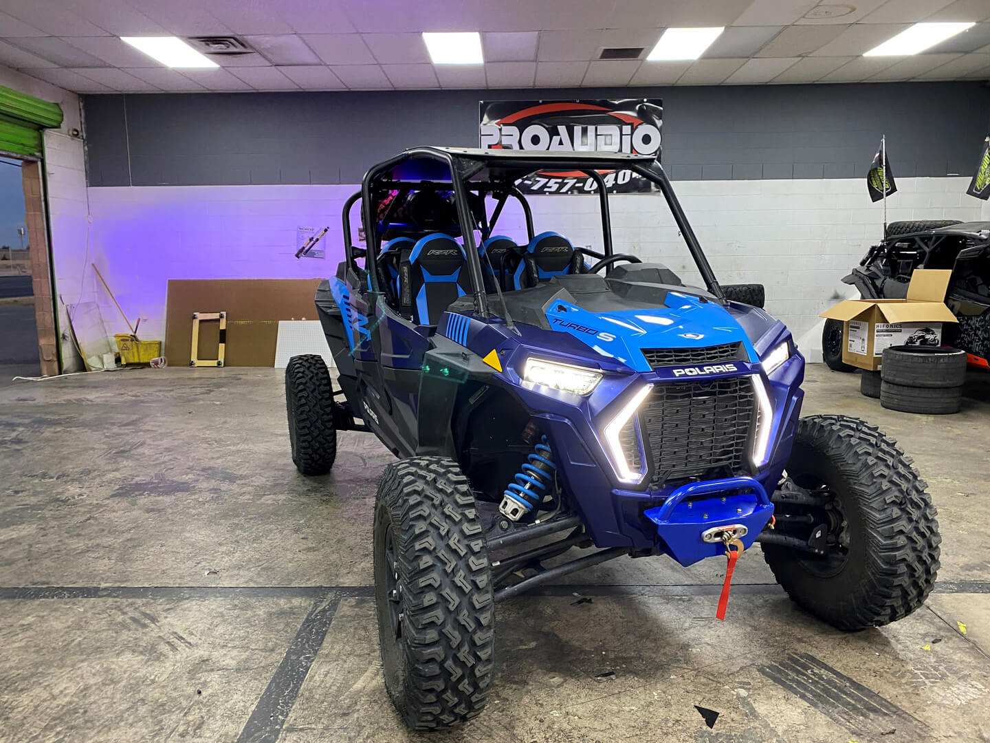 An Upgraded Polaris In Blue Color