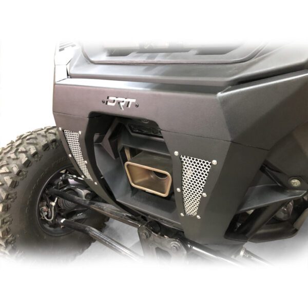 DRT Motorsports Polaris Pro R 2022+ Rear Bumper - Black